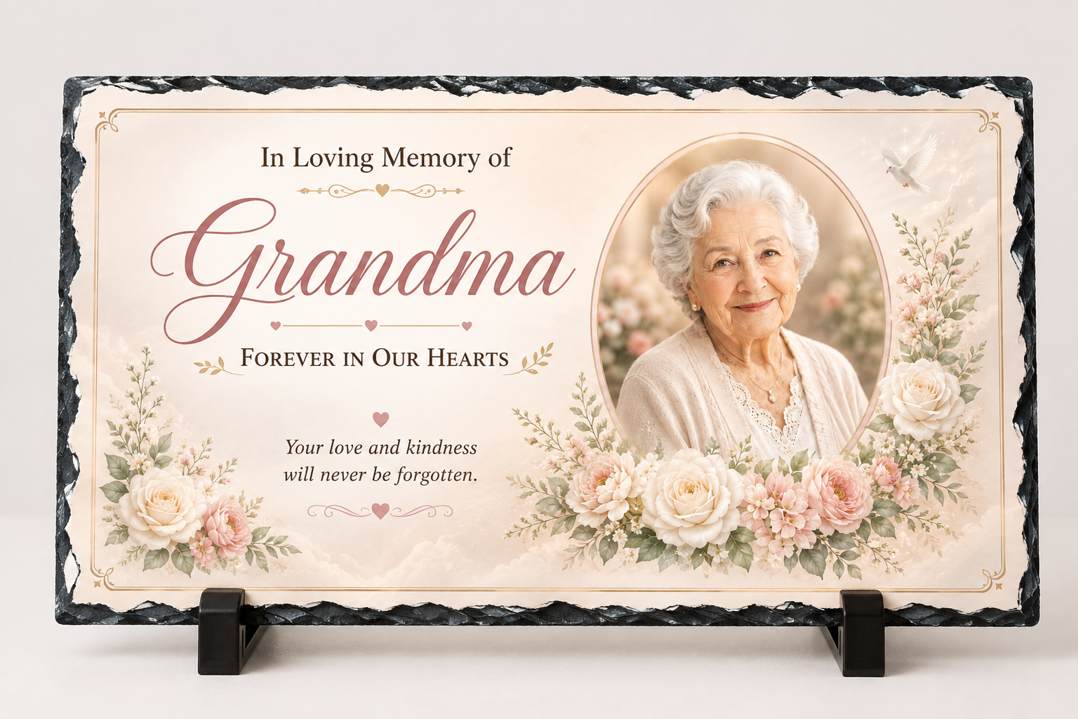 Memorial Photo Slate (large)