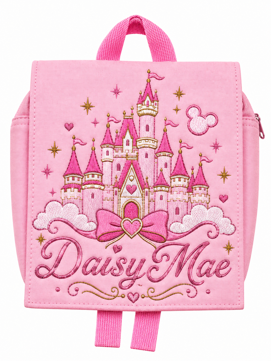 Embroidered School Bag