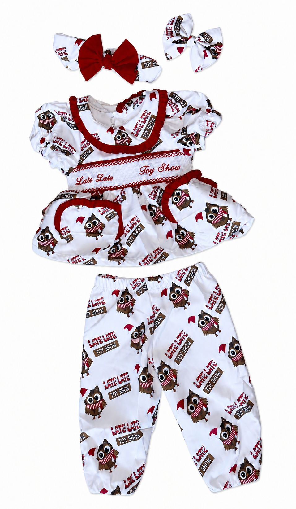 Late Late Toy Show Smocked PJs