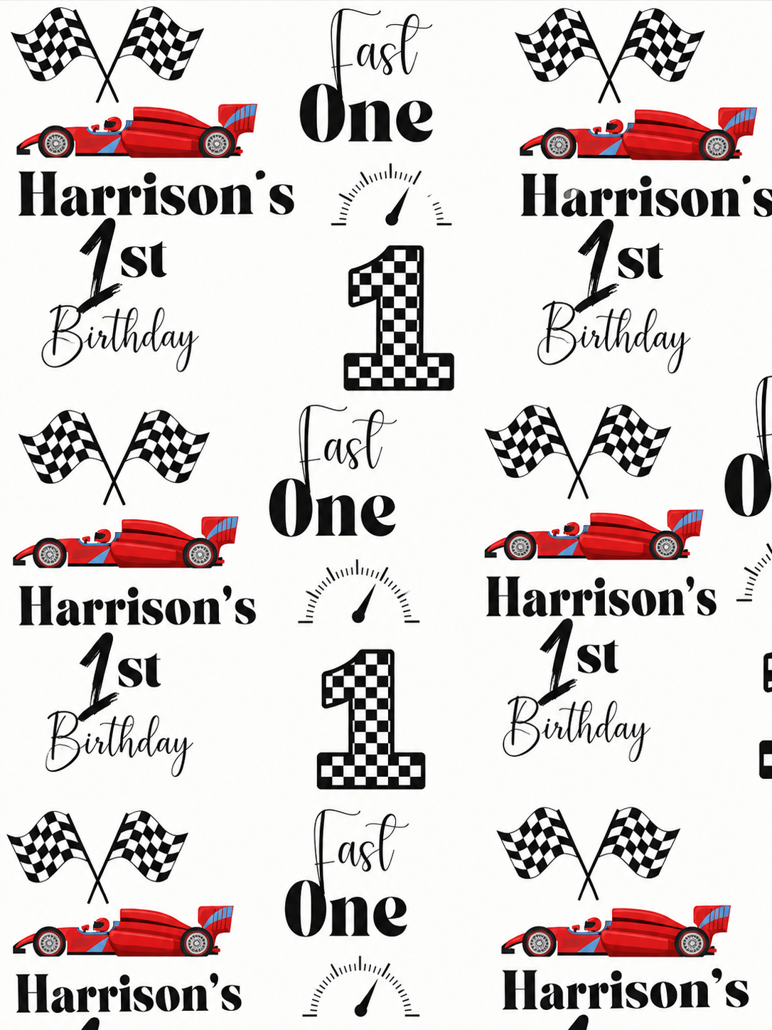 Wrapping Paper Personalised