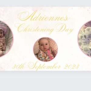 Personalised Party Banner (2x5ft)