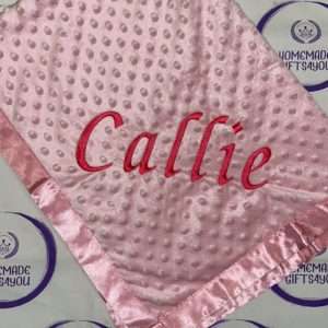 Baby Pink Dimple Blanket