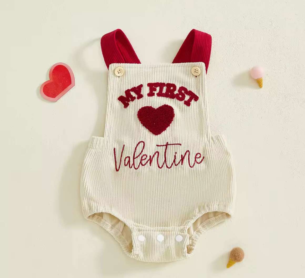 Valentines Romper