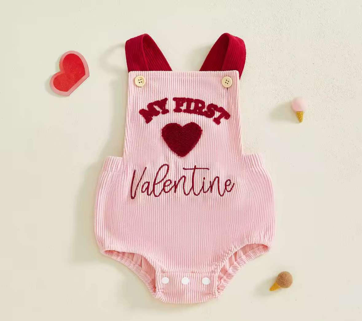 Valentines Romper