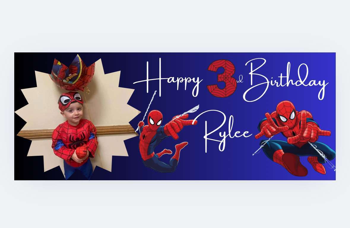 Personalised Party Banner