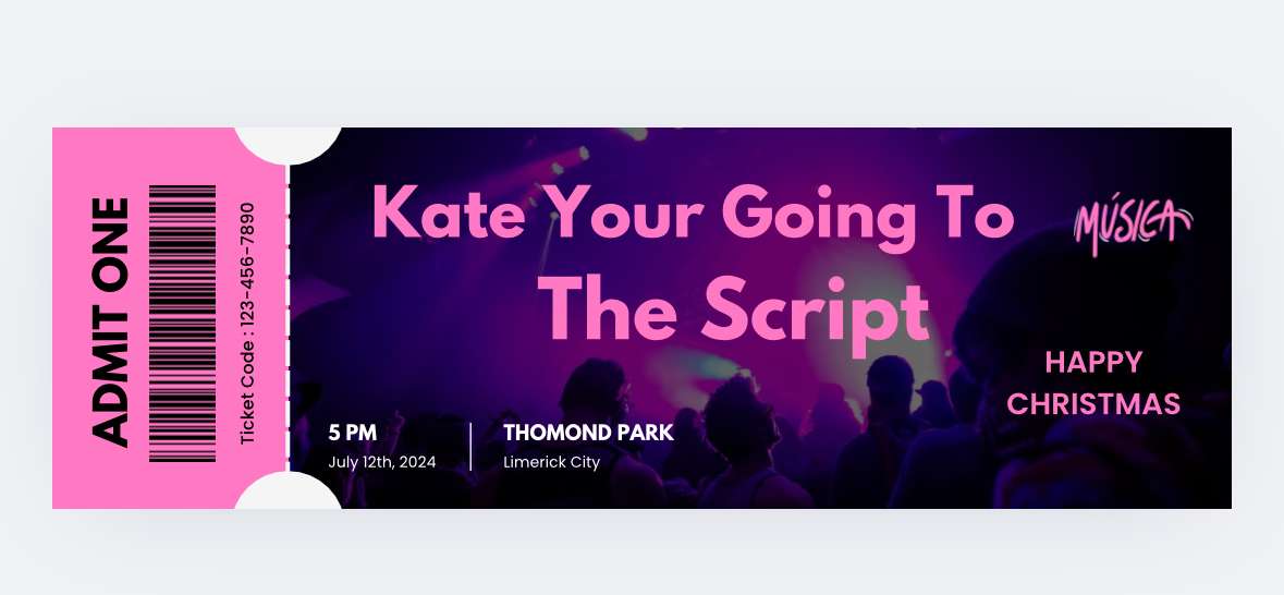 Suprise Ticket