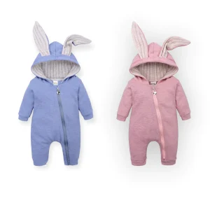Kids Bunny Romper (blue)