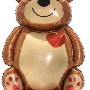 Valentines Day Bear Balloon