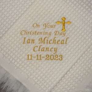 Christening Shawl