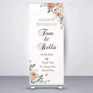 Roll Up Banner With Stand